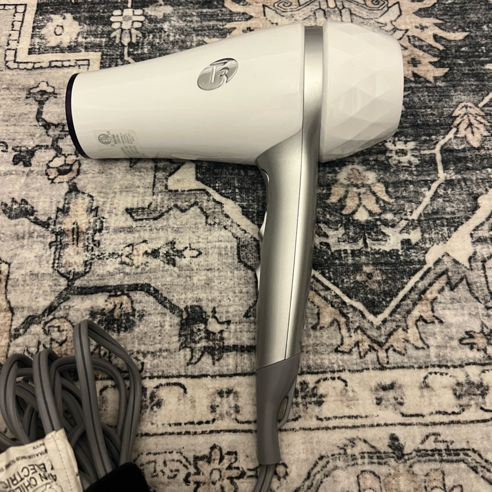 T3 White and Black Hair Dryer